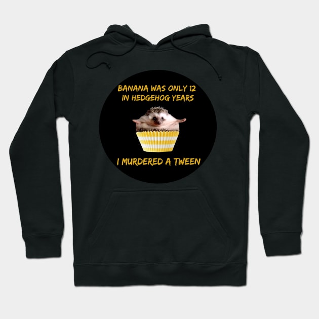 Banana Wigglesworth I Am Not Okay With This Hoodie by nikkihatsune